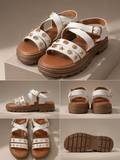 Sandales Blanches Femme – Charmes Dorés